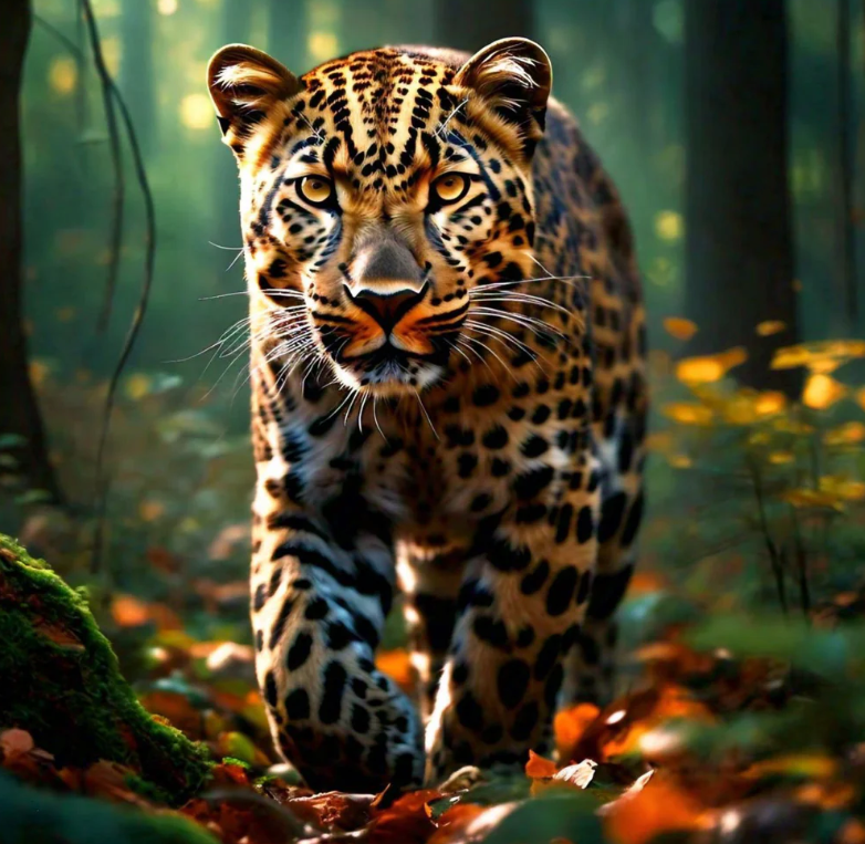 Elfbeads Amur Leopard