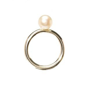 Trollbeads Pearl Ring, White