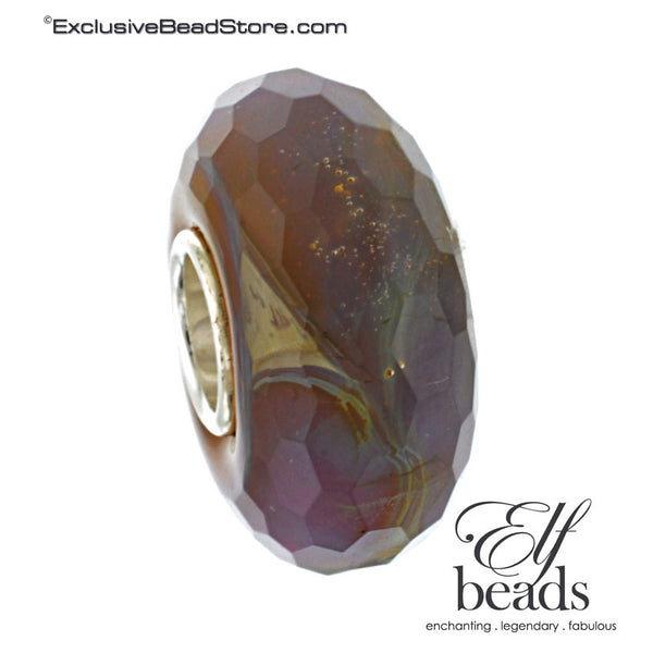 Elfbeads Halo Fractal (Faceted) Glass Bead
