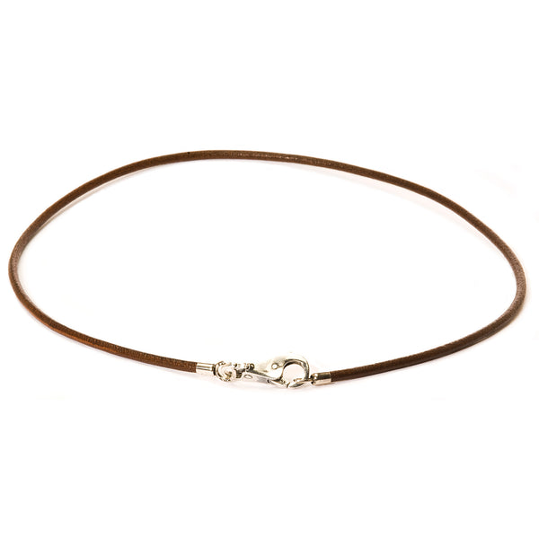 Trollbeads Brown Leather Necklace