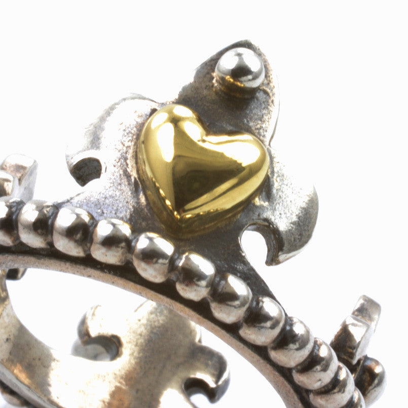 Trollbeads Crown With Gold Ring