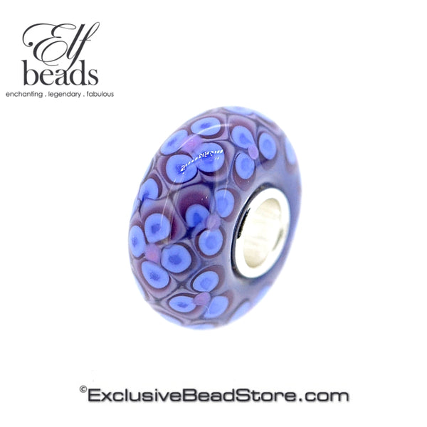 Elfbeads Forget-Me-Not Flowerstone