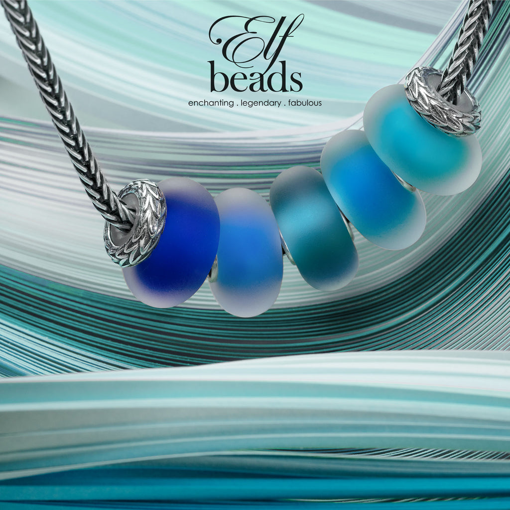 Elfbeads Light Blue Frost