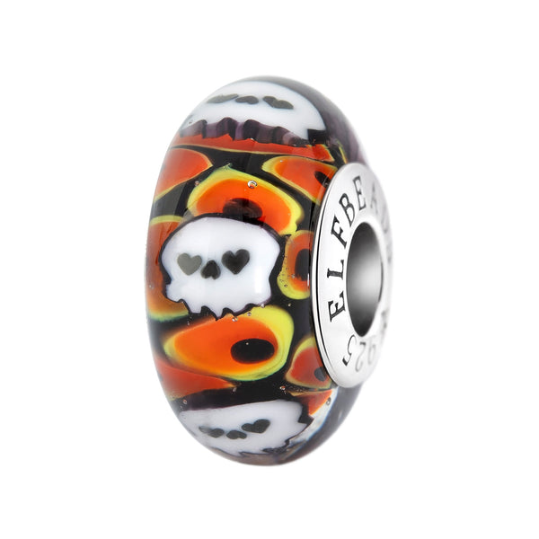 Elfbeads Fire Skulls