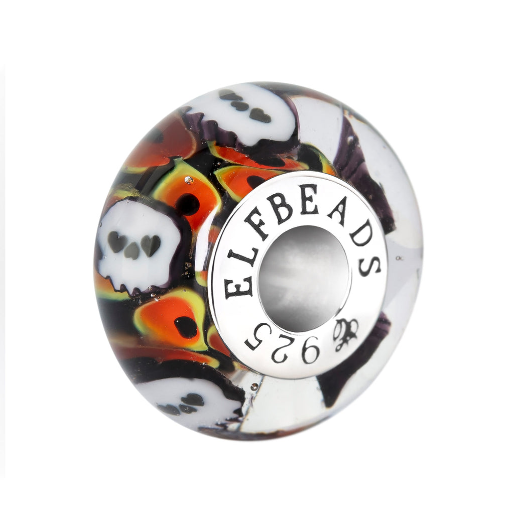 Elfbeads Fire Skulls