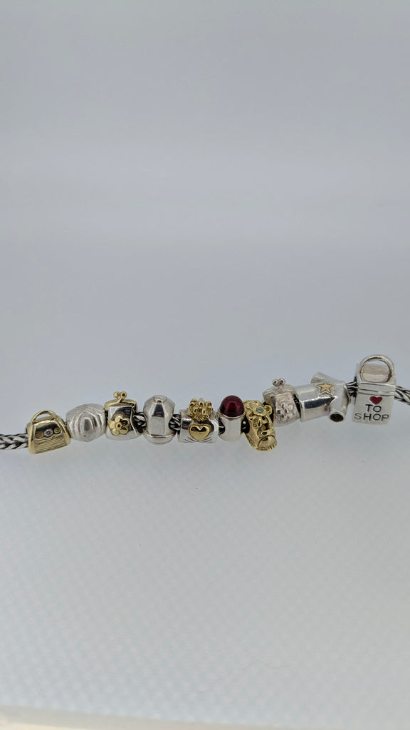 Charmlinks Set of 6 Murano Glass Beads Shopping