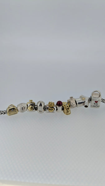 Charmlinks Set of 6 Murano Glass Beads Shopping