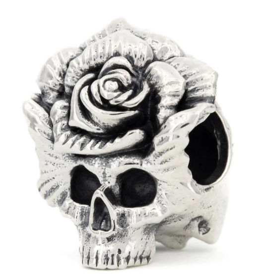 Elfbeads Rose skull