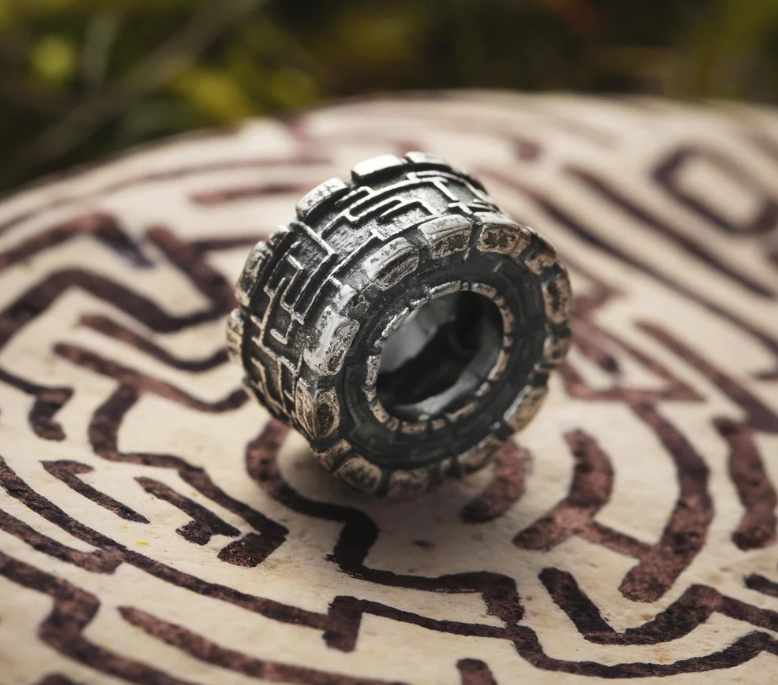 Elfbeads Labyrinth Spacer