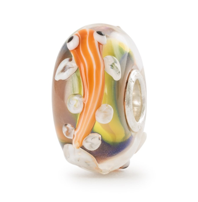 Trollbeads Orange Energy Fish Bead