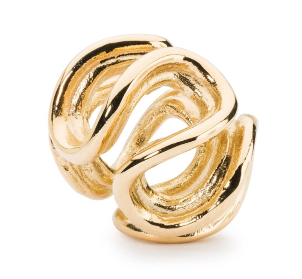 Trollbeads Path of Life Gold Bead