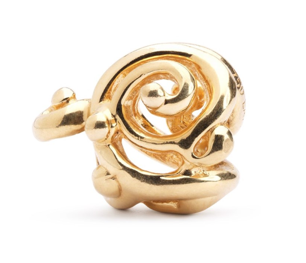 Trollbeads Ornamental Gold Bead