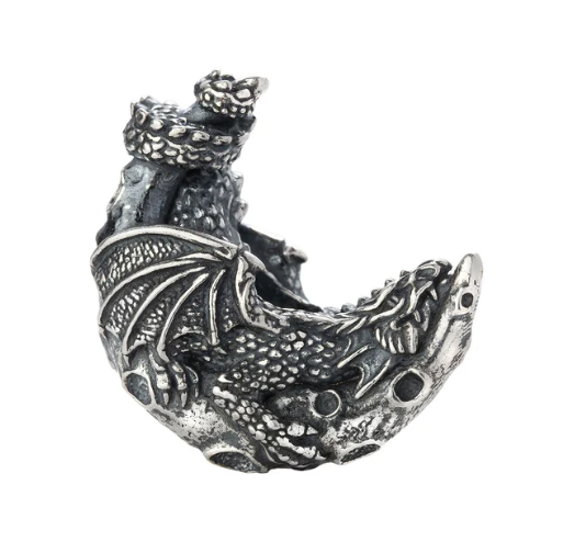 Elfbeads The Crescent Dragon Bead