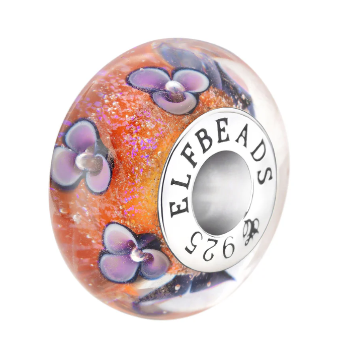 Elfbeads Sunset Plum Petals