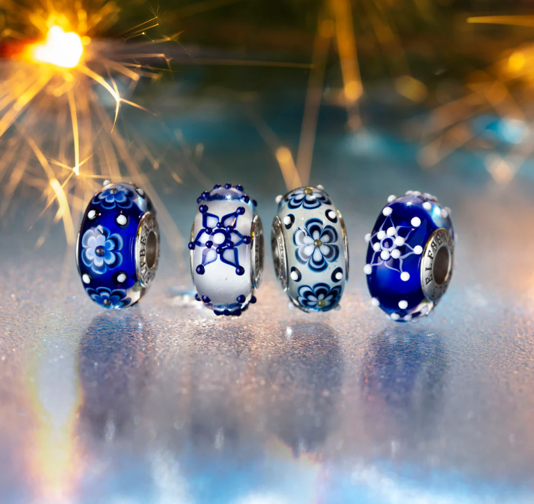 Elfbeads Snowflakes Roses Starlight