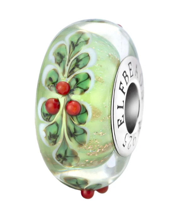 Elfbeads Merry Berry Wreath Evergreen