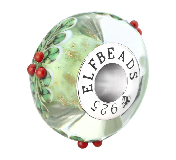 Elfbeads Merry Berry Wreath Evergreen