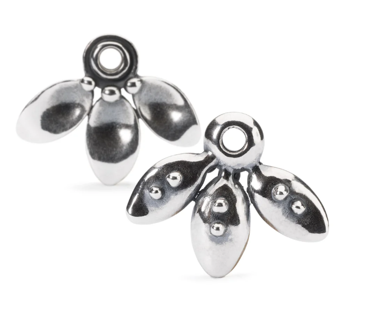 Trollbeads Hanging Petals Earring Pendants