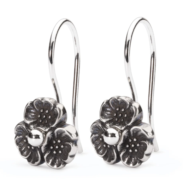 Trollbeads Cherry Blossom Earring Pendants