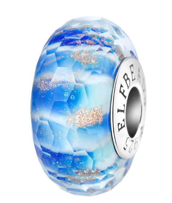 Elfbeads Ocean Mirage Golddust Fractal