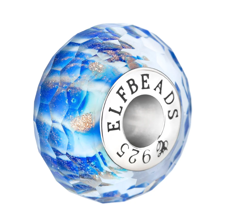 Elfbeads Ocean Mirage Golddust Fractal