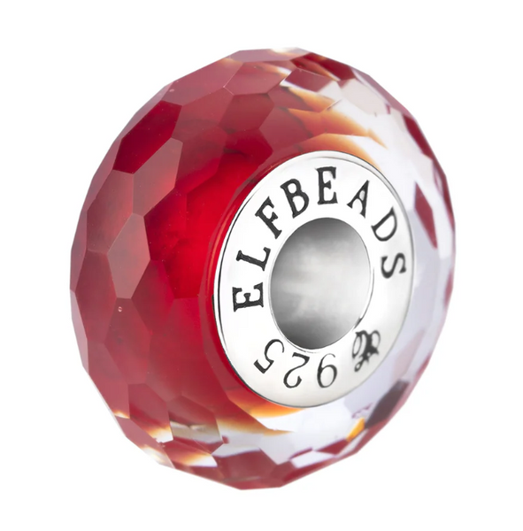 Elfbeads Ruby Red Fractal