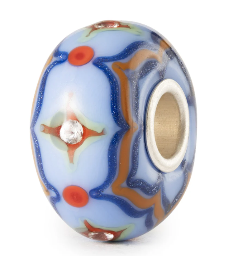 Trollbeads Azure Porcelain Gleam