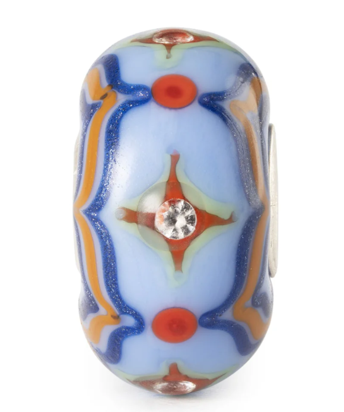 Trollbeads Azure Porcelain Gleam