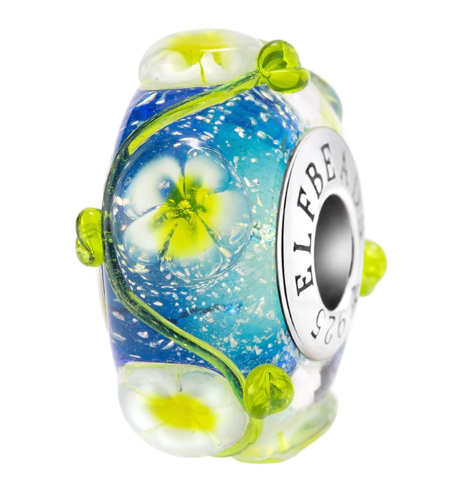 Elfbeads Ocean Frangipani Bloom