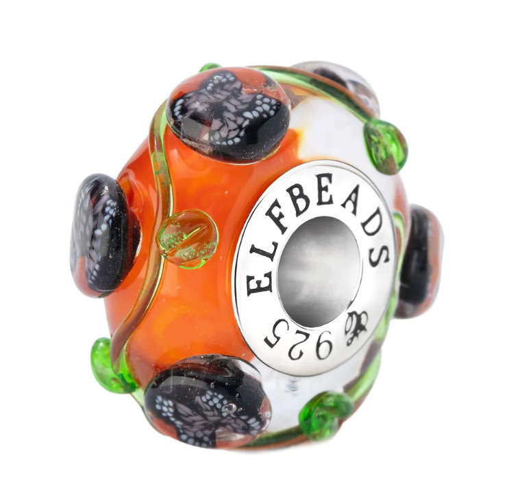 Elfbeads Pumpkin Lantern Butterfly