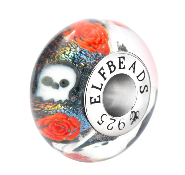 Elfbeads Rose Calavera