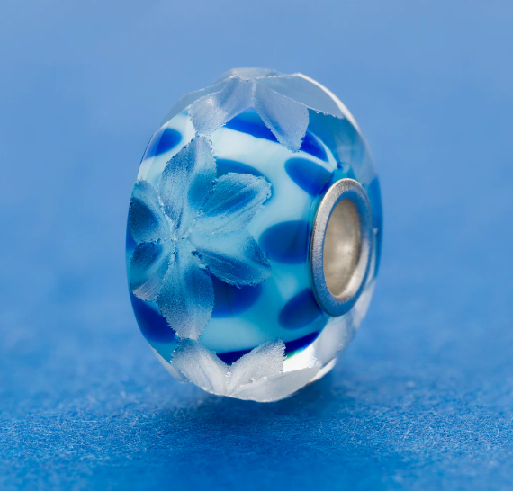 Trollbeads Blueberry Flower Bead