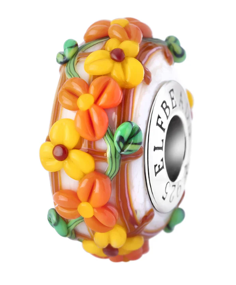 Elfbeads Pumpkin Blossom Patch