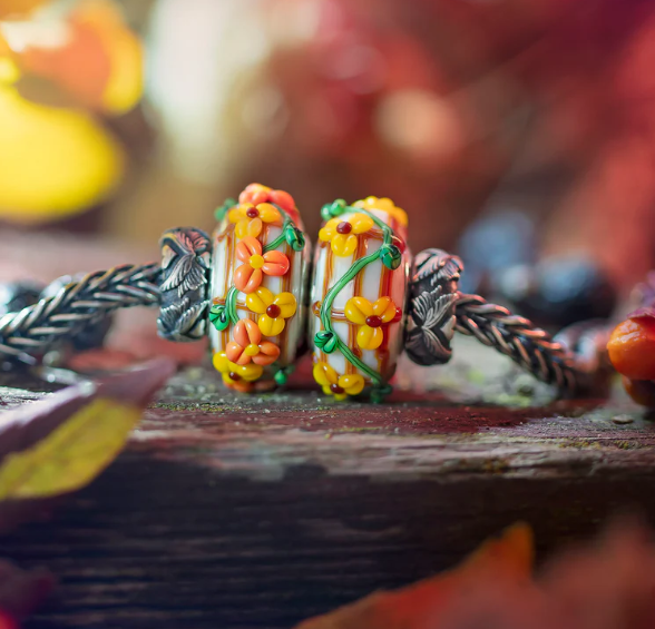 Elfbeads Pumpkin Blossom Patch