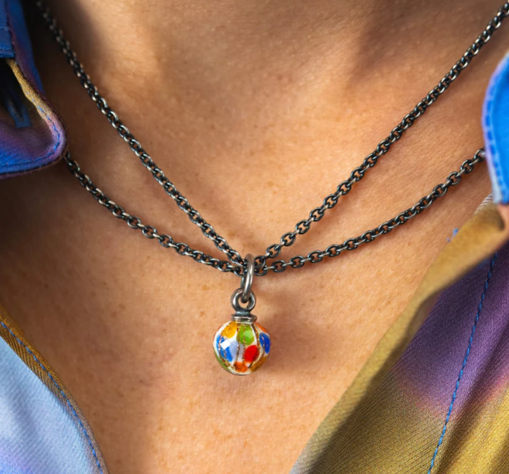 Trollbeads Midnight Confetti Tassel