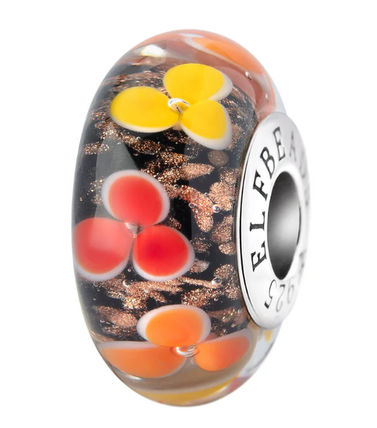 Elfbeads Harvest Twilight Petals Golddust