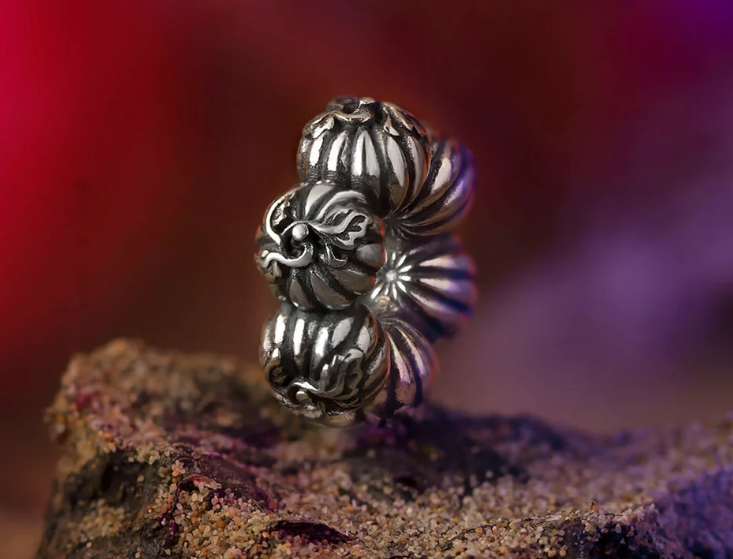 Elfbeads Row of Pumpkins V2