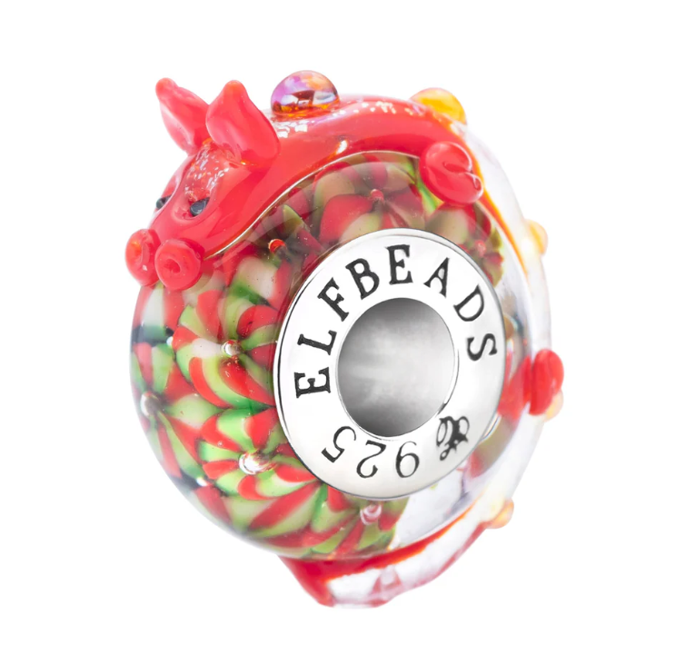 Elfbeads Candycane Dragon