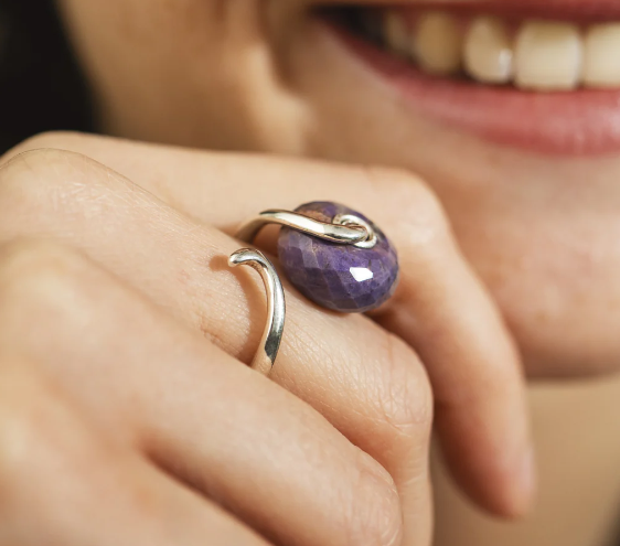 Trollbeads Purple Jade