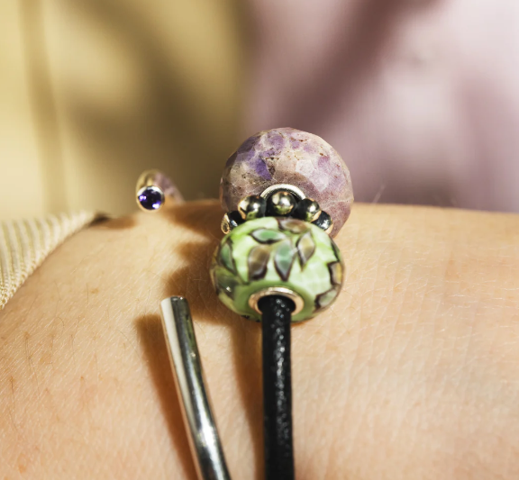 Trollbeads Purple Jade