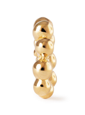 Trollbeads Luminous Connector, Gold Plated
