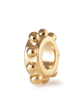 Trollbeads Sunlit Circle, Gold Plated