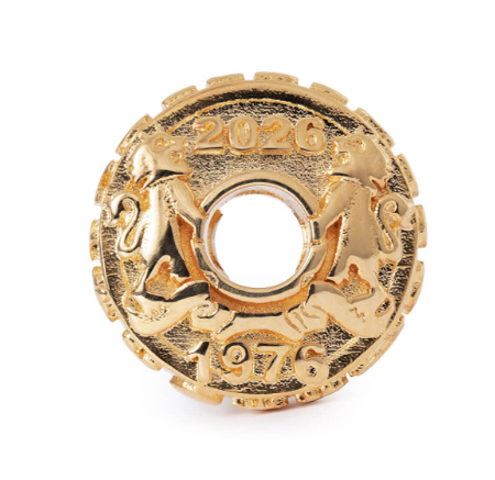 Trollbeads Jubilee, Gold Plated