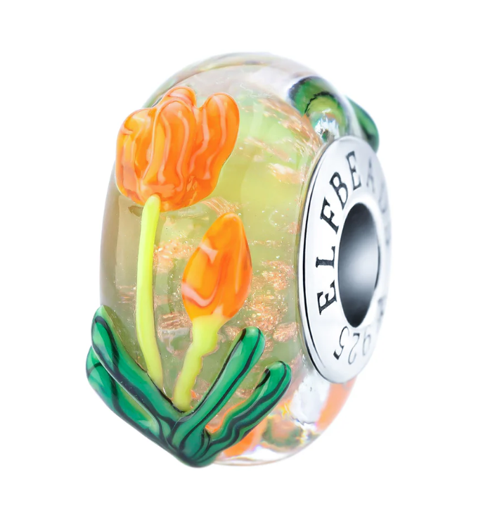 Elfbeads Sun-kissed Meadow Tulips