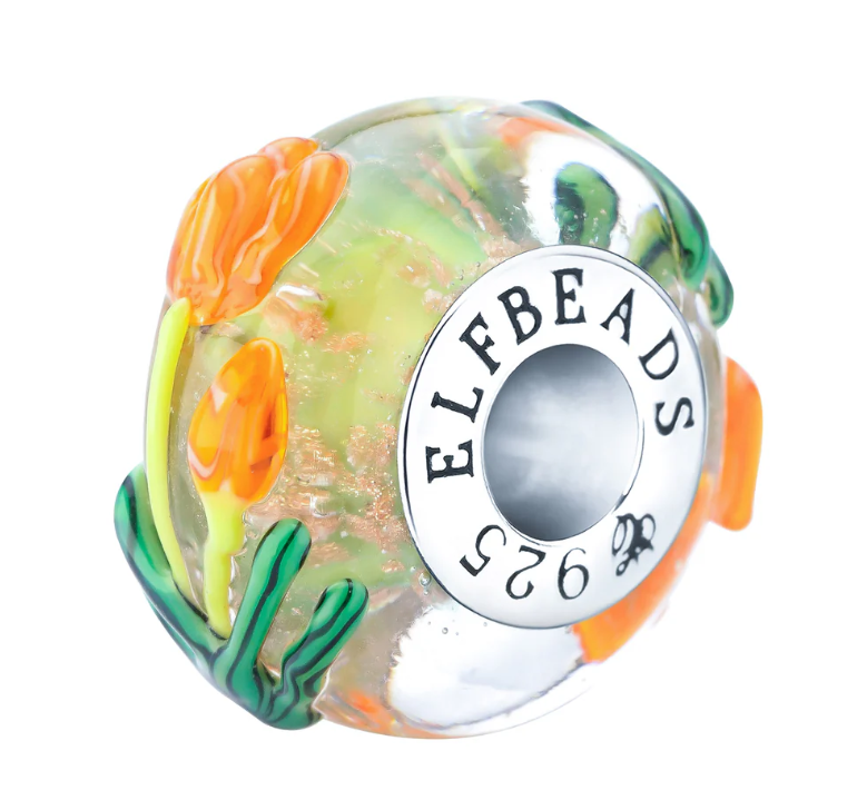 Elfbeads Sun-kissed Meadow Tulips