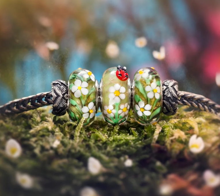 Elfbeads Sunny Meadow Daisies