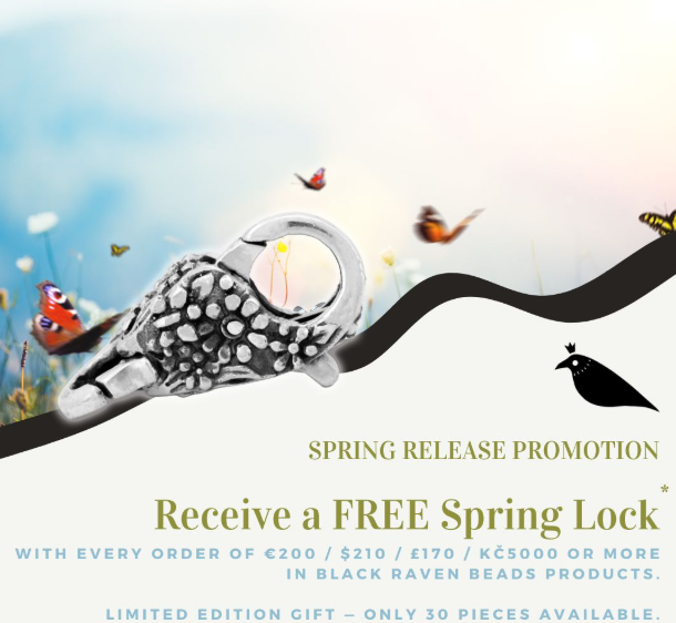 Black Raven Spring Lock
