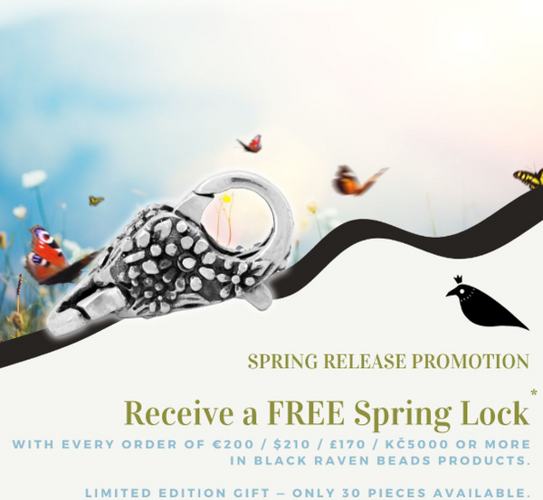 Black Raven Spring Lock