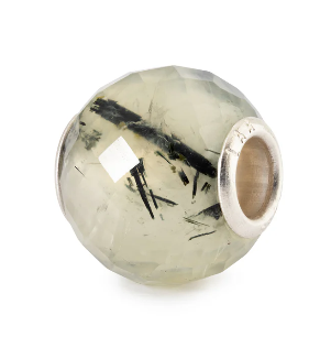 Trollbeads Round Prehnite Facet Bead