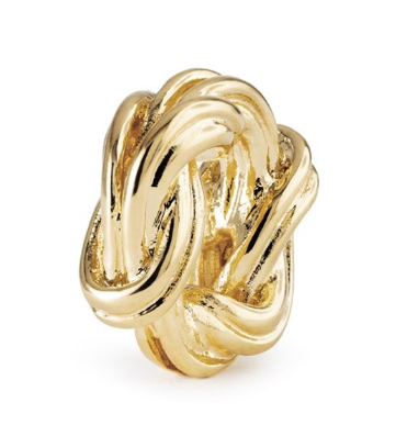 Trollbeads Double Infinity Knot - Gold Plated